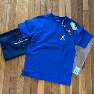 Vineyard Vines Kids Royal Blue Short Sleeve Tee
